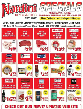 Nardini Specialties - Weekly Flyer Specials